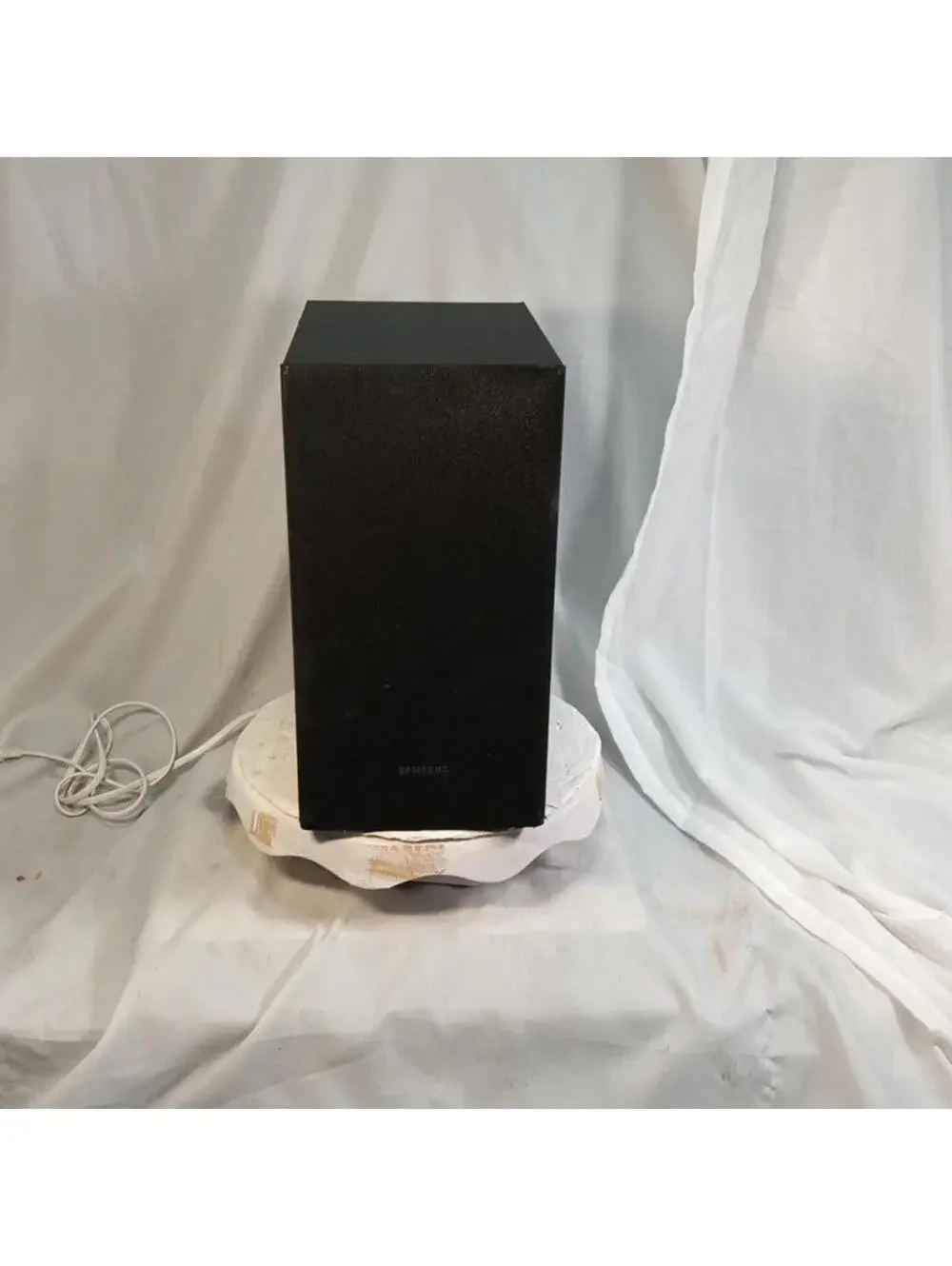 Samsung PS-WT47T Passive Subwoofer Wired Home Theater Audio Speaker Black Tested